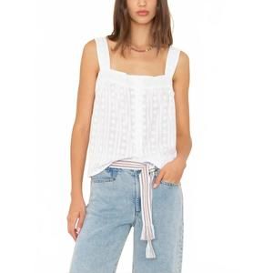 NEW XIRENA cacee tank top in white